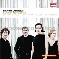 Quartet Movements (Capriccio Audio CD)