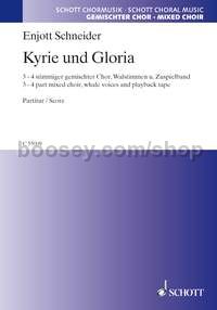 Kyrie und Gloria (choral score)