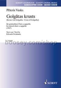 Golgatas krusts (choral score)