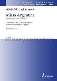 Missa Argentina (choral score)
