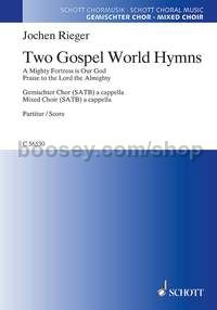 2 Gospel World Hymns - mixed choir (SATB) & piano (score)