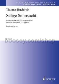 Selige Sehnsucht - mixed choir (SAB) a cappella