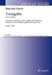 Totengebet  (Soprano Solo & SSAATTBB Mixed Choir)