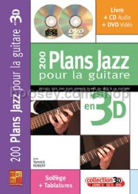 200 Plans Jazz Guitare 3D