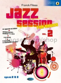 Jazz Session for Drums vol. 2 (Book & Audio-Online)