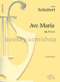 Ave Maria Op.52 N.6, per Pianoforte