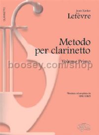 Metodo per Clarinetto, Volume 1