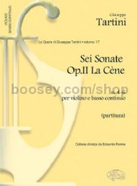 Sonate Op.II La Cène, N. 4-6 per Violino e BC