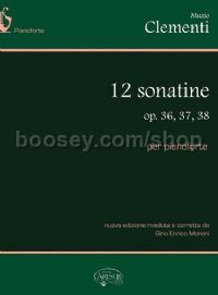 12 Sonatine Op.36, 37, 38, per Pianoforte