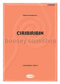Ciribiribin Melody Lines & Guitar Sheet