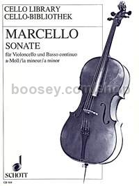 Sonata No. 3 in A minor - cello & basso continuo (harpsichord, piano)