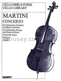 Concerto in D major - cello & piano reduction