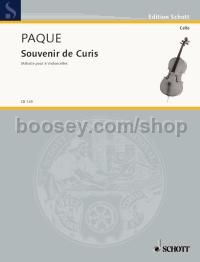 Souvenir de Curis - 4 cellos (set of parts)