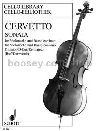 Sonata in D major op. 2/10 - cello & basso continuo