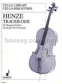 Trauer-Ode für Margaret Geddes - 6 cellos (score & parts)