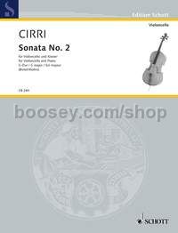Sonata No. 2 in G major - cello & basso continuo