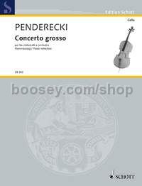 Concerto grosso - 3 cellos & piano reduction