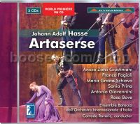 Artaserse (Dynamic Audio CD x3)