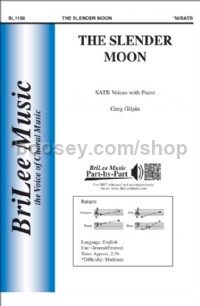 The Slender Moon (SATB)