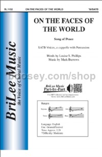 On the Faces of the World (SATB)