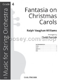Fantasia on Christmas Carols (String Orchestra Score)