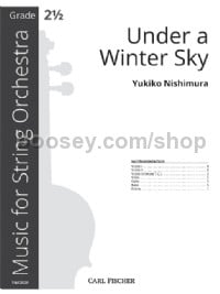 Under a Winter Sky (String Orchestra Score)