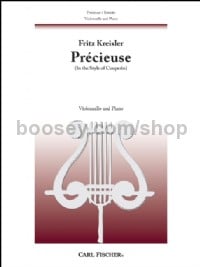 Precieuse (Cello & Piano Score & Part)