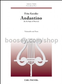 Andantino (Cello & Piano Score & Part)