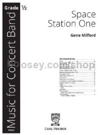 Space Station One (Wind Band Score)