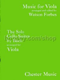 The Solo Cello Suites arranged for Viola