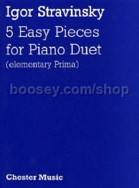 Five Easy Pieces for Piano Duet