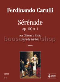 Sérénade Op. 109 No. 1 for Guitar & Flute (score & parts)