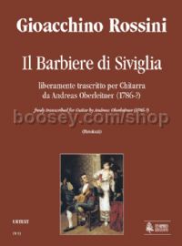 Il Barbiere di Siviglia. Free transcription for Guitar