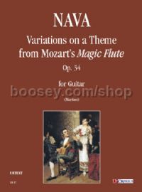 Variations on a Theme from Mozart’s “Magic Flute” Op. 34 for Guitar