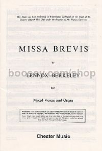 Missa Brevis (SATB)