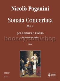 Sonata Concertata M.S. 2 for Guitar & Violin (score & parts)