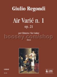 Air Varié No. 1 Op. 21 for Guitar