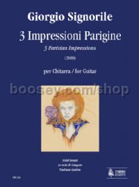 3 Impressioni Parigine (3 Parisian Impressions) for Guitar (2009)