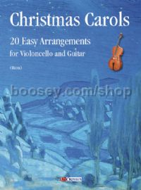 Christmas Carols. 20 Easy Arrangements for Cello & Guitar (score & parts)