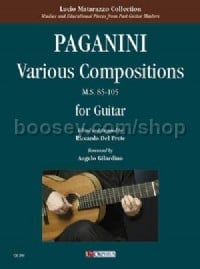 Various Compositions (M.S. 85-105) for Guitar 