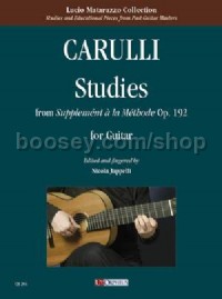 Studies from “Supplemént à la Méthode” Op. 192 for Guitar 