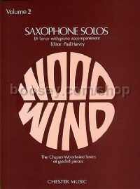 Saxophone Solos for Bb tenor saxophone, Vol. 2