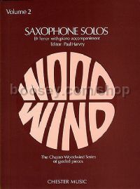 Saxophone Solos for Bb tenor saxophone, Vol. 2