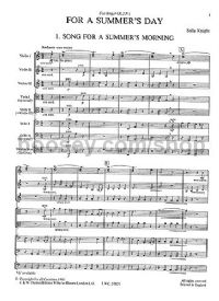 Playstrings Easy 11: For A Summer’s Day (Score)