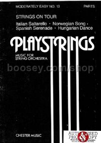 Playstrings Moderately Easy 13: Strings On Tour (Parts)