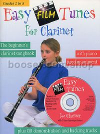 Easy Film Tunes Clarinet (Book & CD)