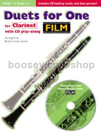 Film Duets For One for Clarinet (Book & CD)