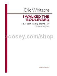 i walked the boulevard (SATB & Piano)