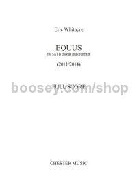 Equus (SATB & Orchestra Full Score)