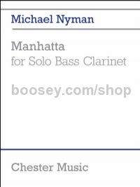 Manhatta for Solo Bass Clarinet